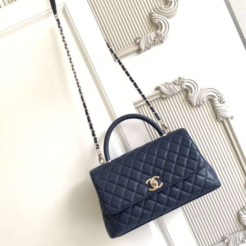 Ch**el top handle bags